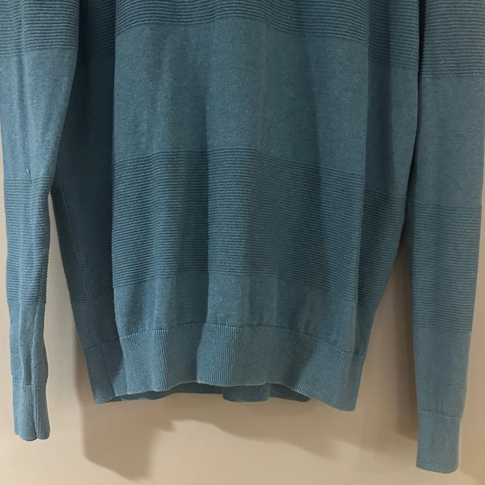 Banana Republic Teal Crewneck Sweater